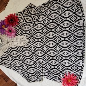 CATHERINE'S Tribal Print Tunic 2X